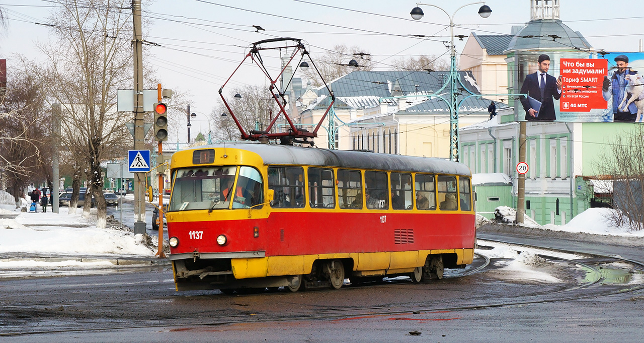 Barnaul, Tatra T3SU nr. 1137