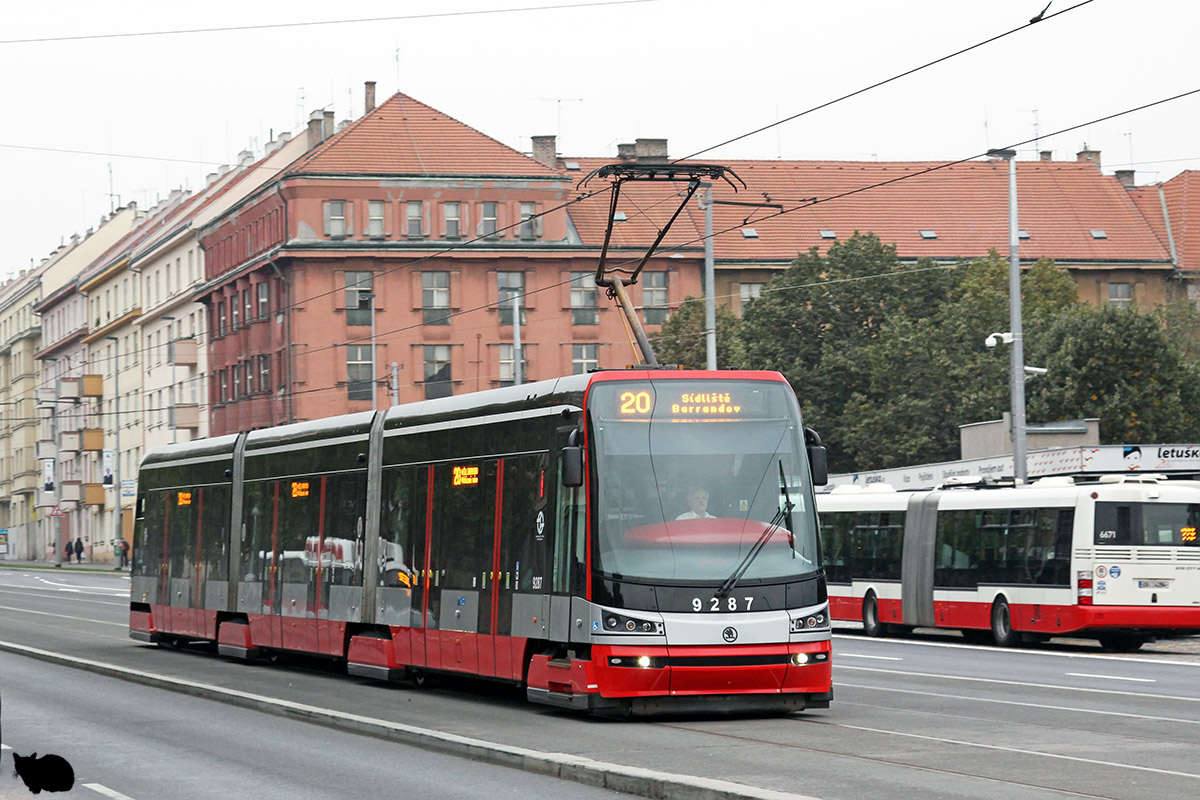 Прага, Škoda 15T3 ForCity Alfa Praha № 9287