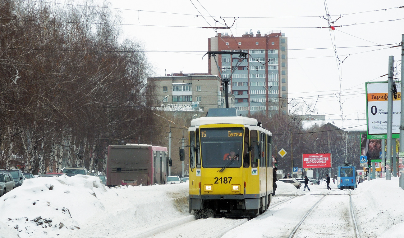 Новосибирск, Tatra KT4DM № 2187
