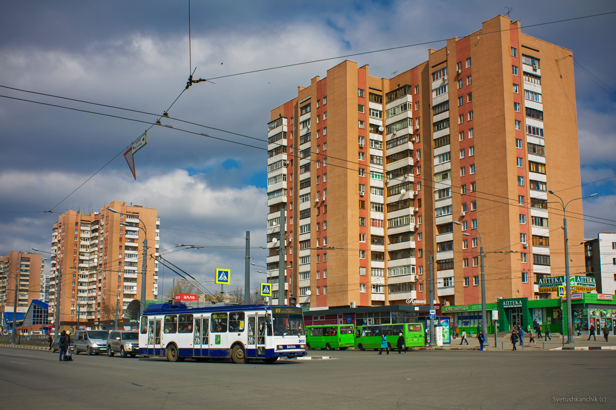 Kharkiv, Škoda 14Tr18/6M № 2412