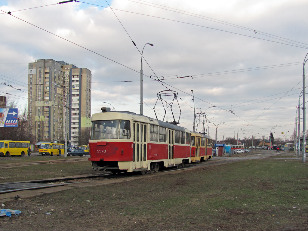 Киев, Tatra T3SU № 5570