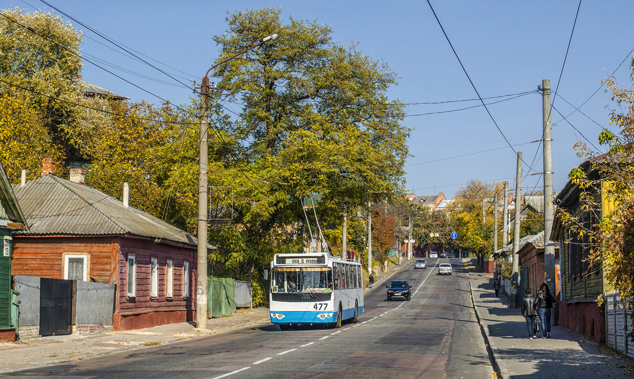 車尼哥夫, ZiU-682G-016 (018) # 477; 車尼哥夫 — Trolleybus lines