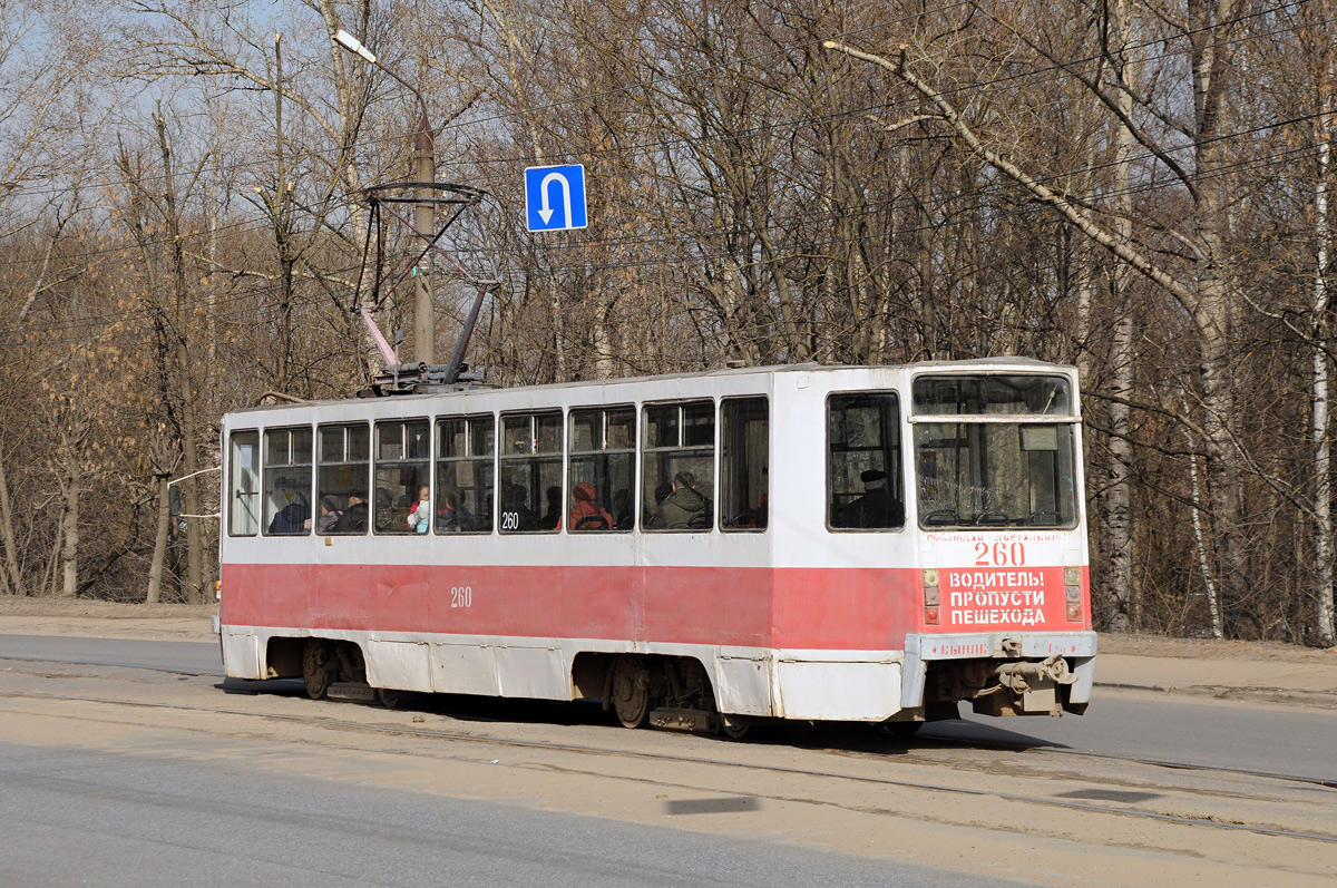 Twer, 71-608K Nr. 260; Twer — Streetcar lines: Proletarsky District