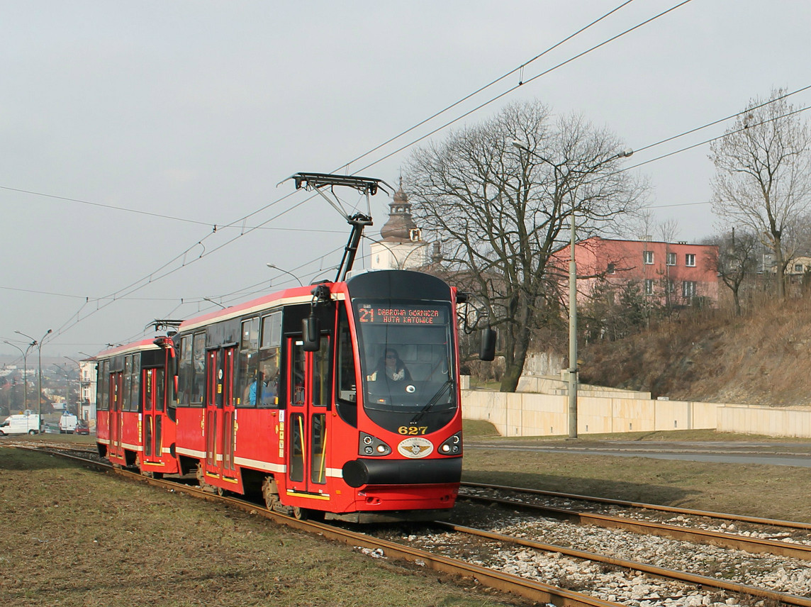 Силезские трамваи, Konstal 105N-HF11AC № 627