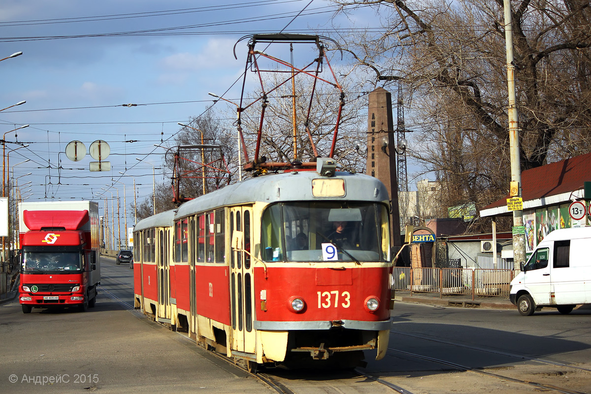 Днепр, Tatra T3SU № 1373