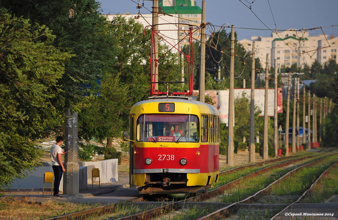 Volgograd, Tatra T3SU Nr 2738