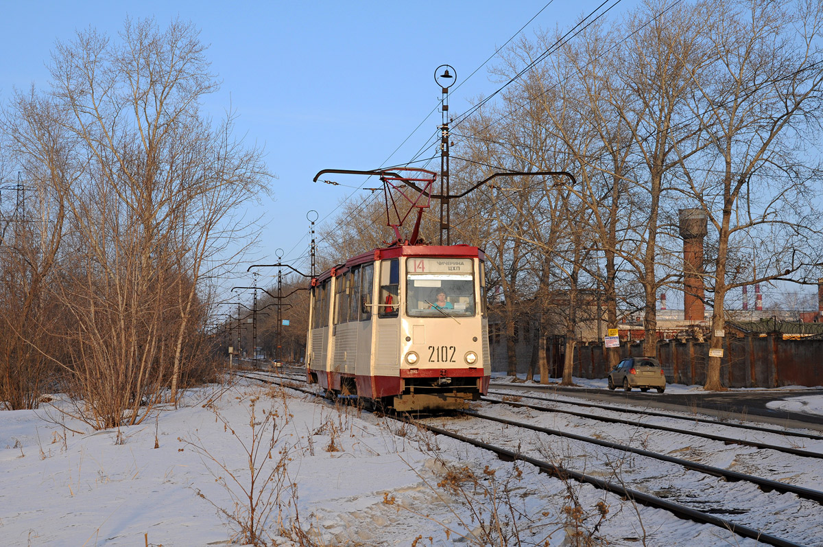 Челябинск, 71-605 (КТМ-5М3) № 2102