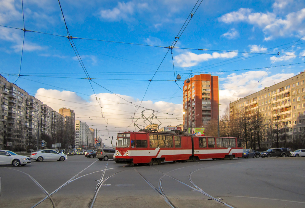 Санкт-Петербург, ЛВС-86К № 5116