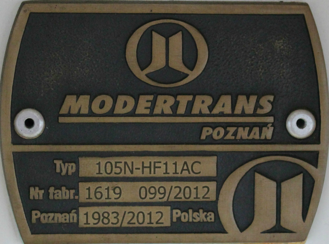 Силезские трамваи, Konstal 105N-HF11AC № 660