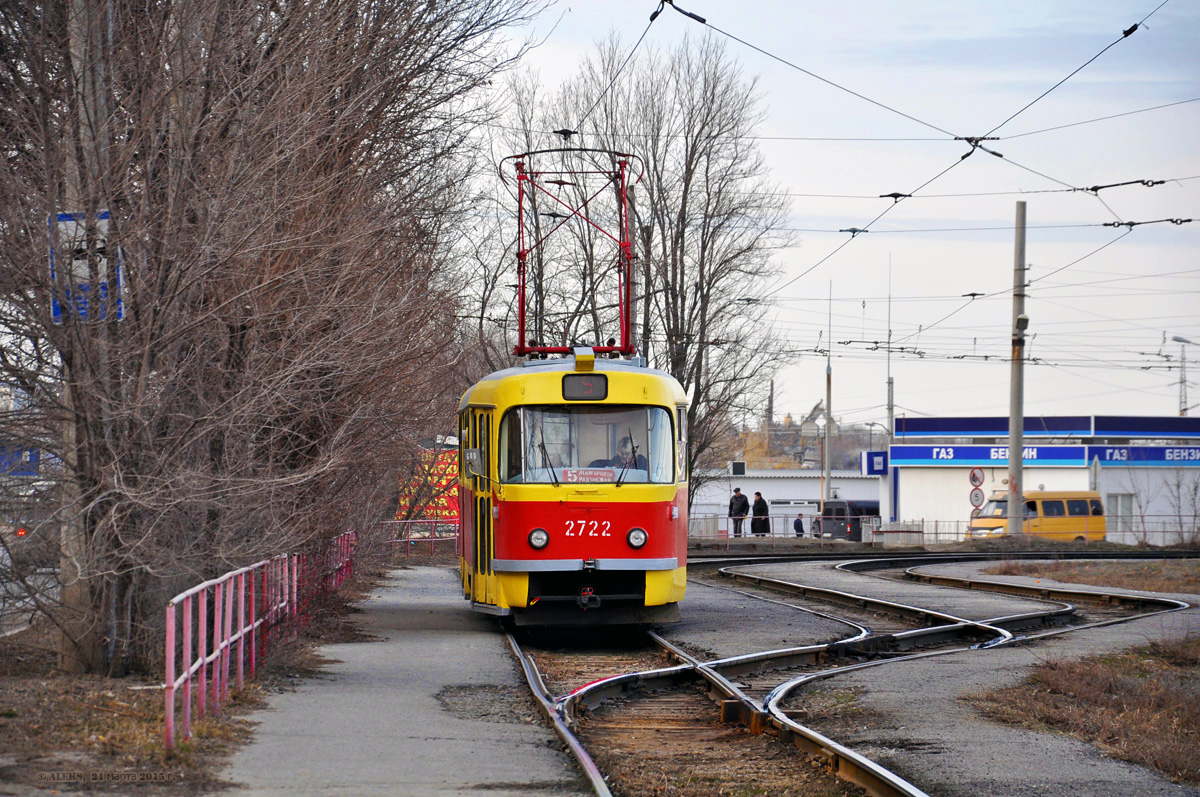 Volgograd, Tatra T3SU N°. 2722
