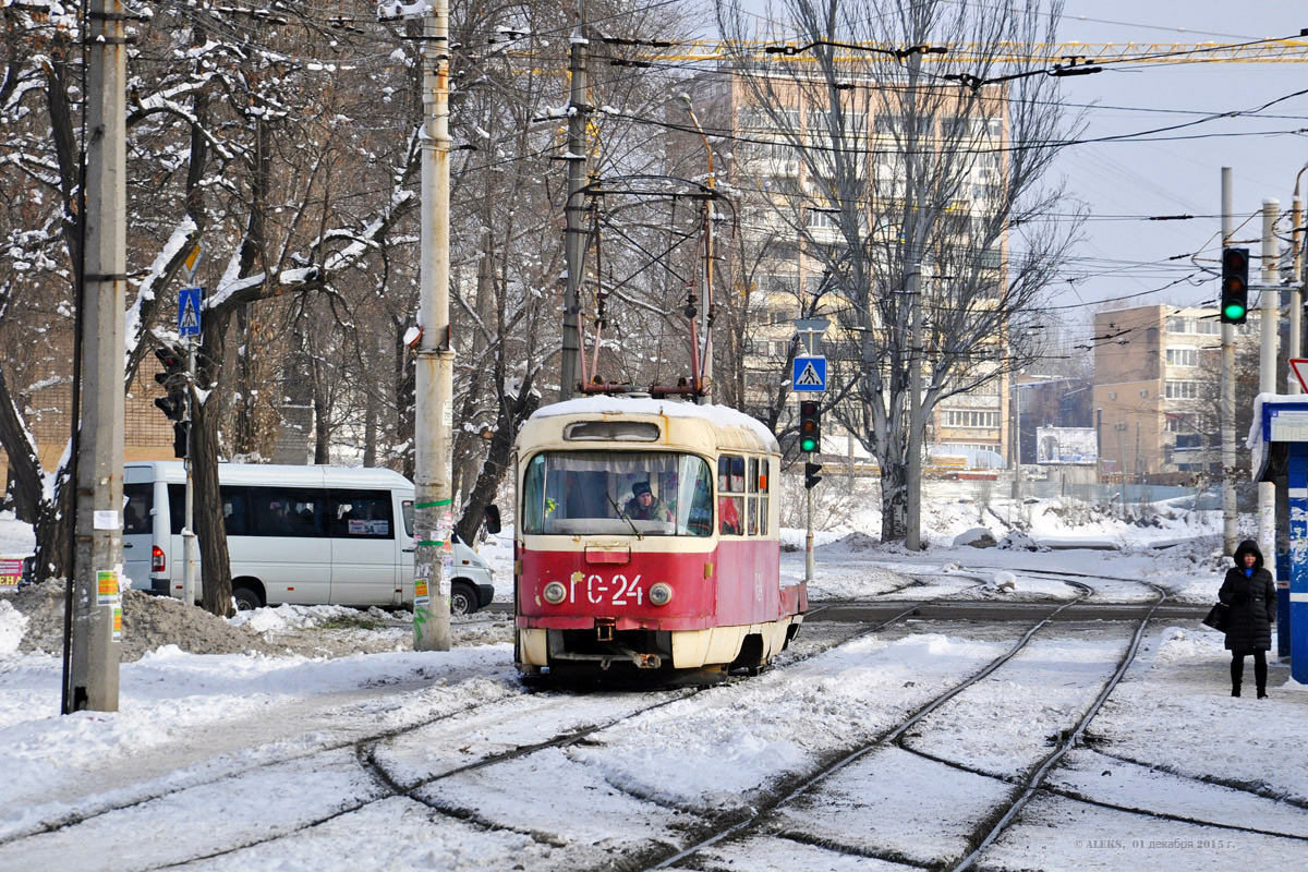 Запорожье, Tatra T3SU (двухдверная) № ГС-24