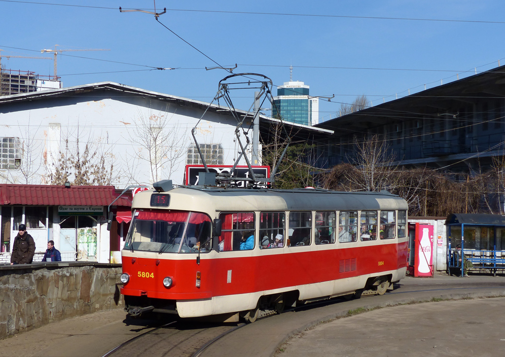 Киев, Tatra T3SUCS № 5804