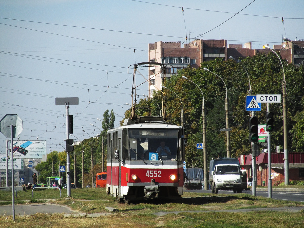 Харьков, Tatra T6B5SU № 4552