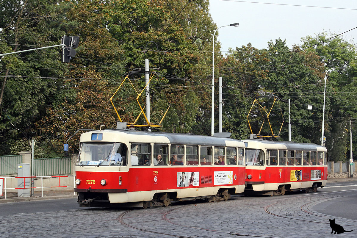 Прага, Tatra T3SUCS № 7276