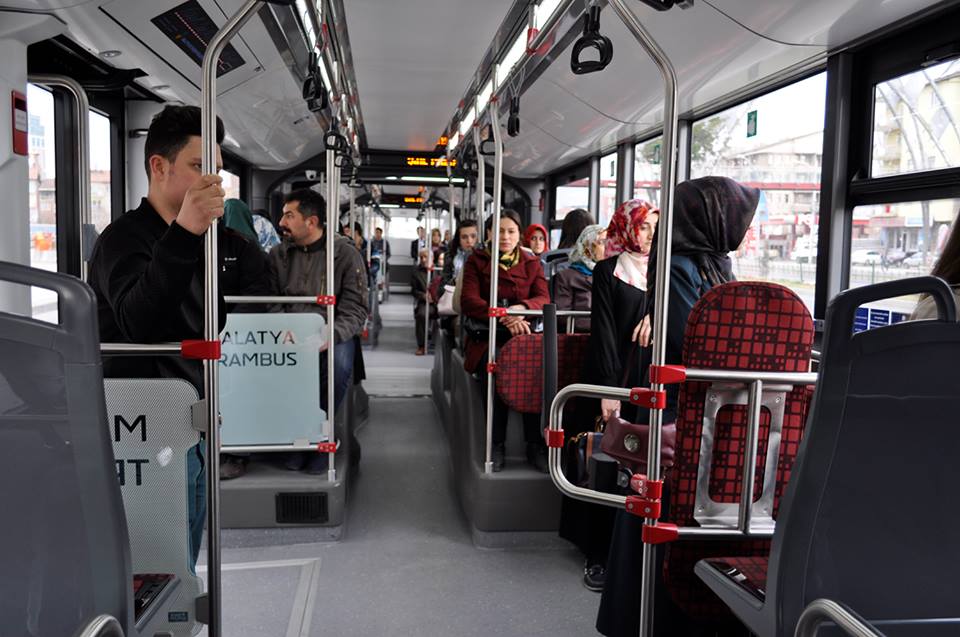 Малатья — Открытие скоростного троллейбуса 10-11.03.2015