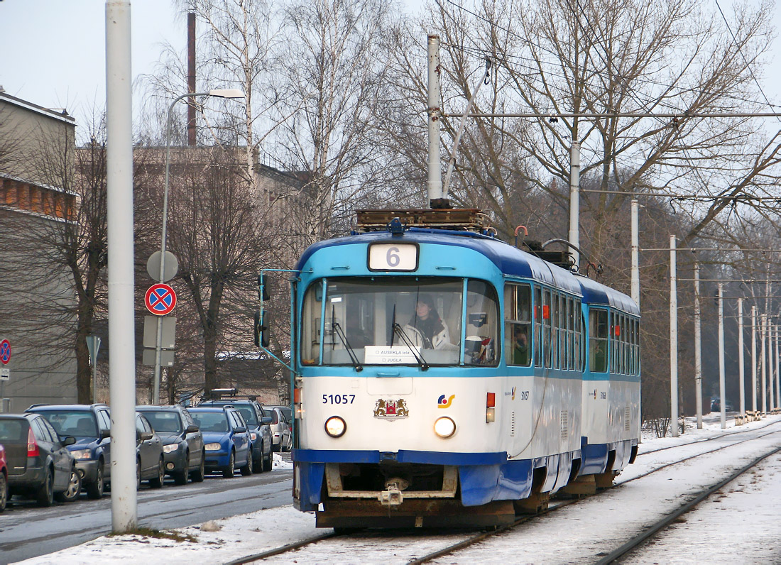 Riga, Tatra T3A Nr. 51057