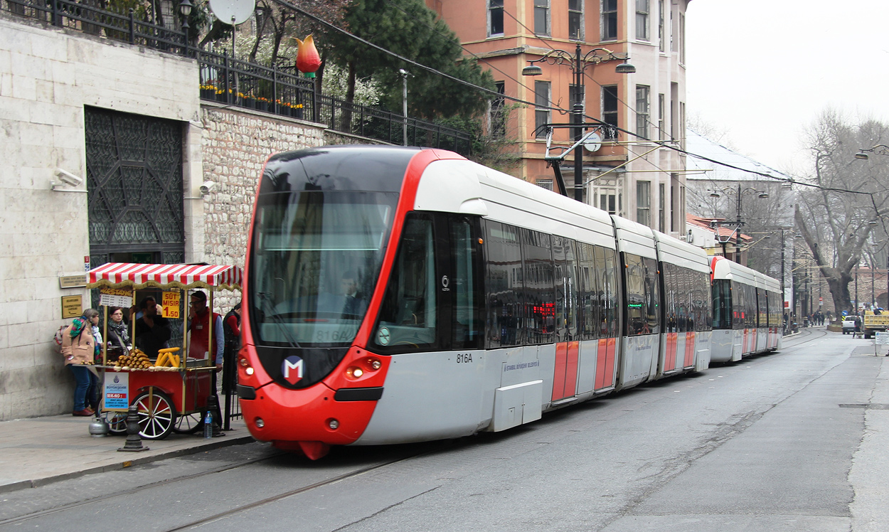 Istanbul, Alstom Citadis 304 № 816