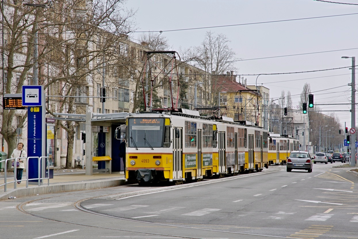 Budapest, Tatra T5C5 № 4093