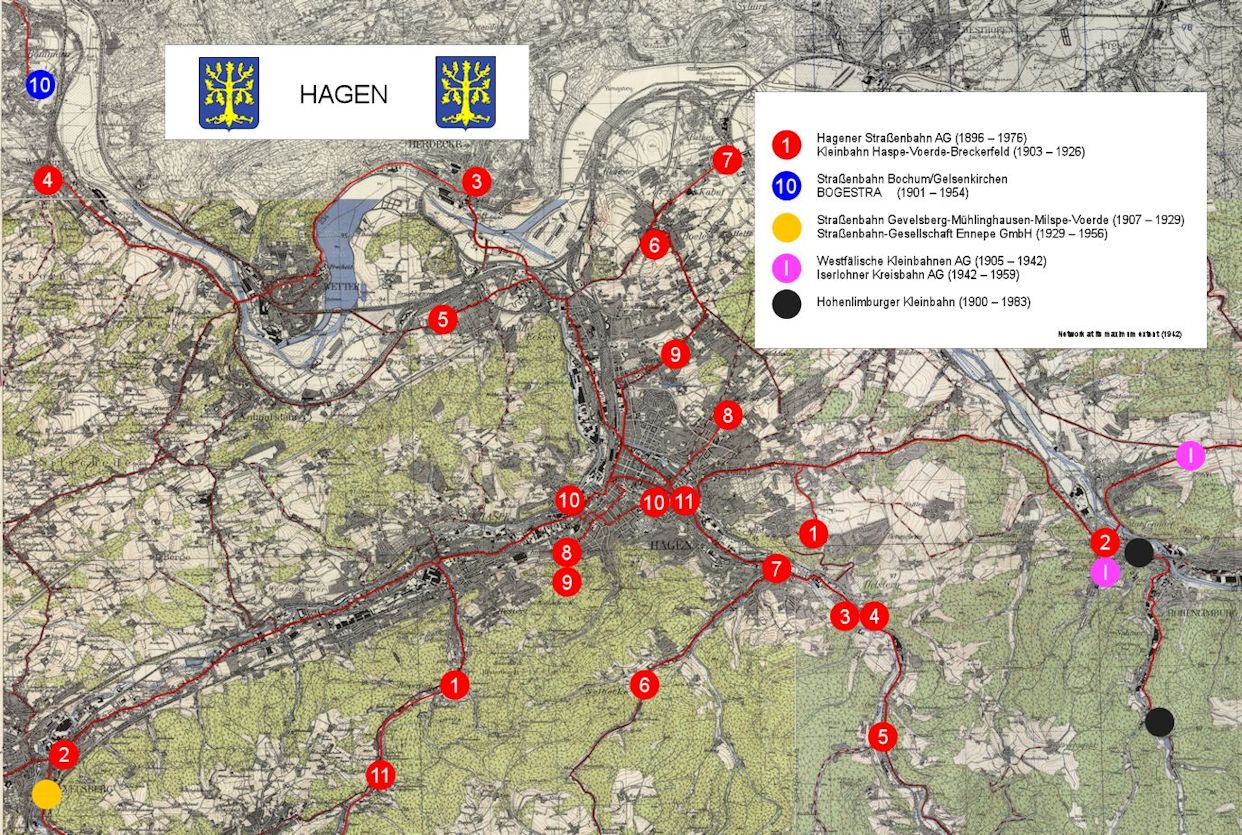 Hagen — Maps