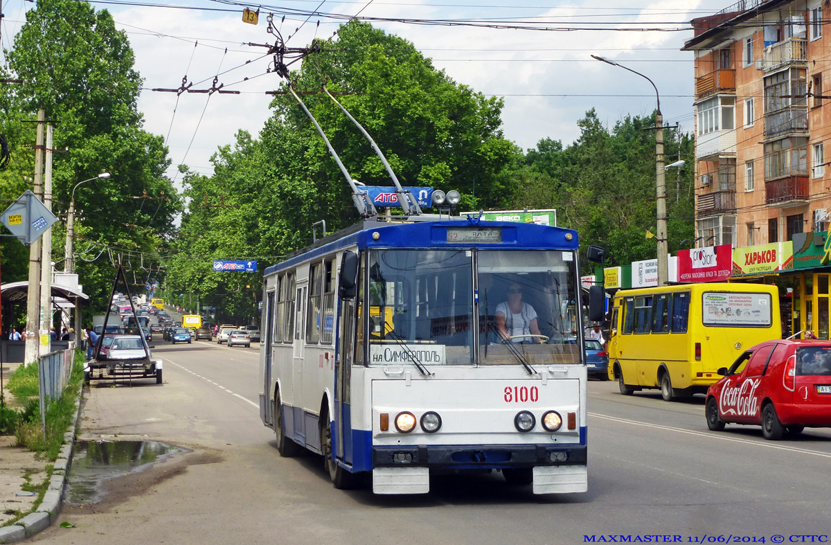Krymski trolejbus, Škoda 14Tr89/6 Nr 8100