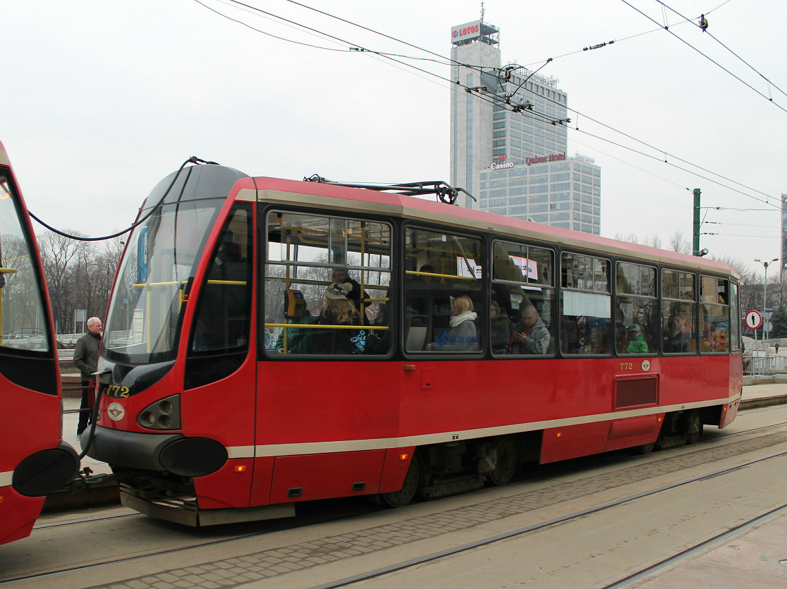 Силезские трамваи, Konstal 105N-HF11AC № 772