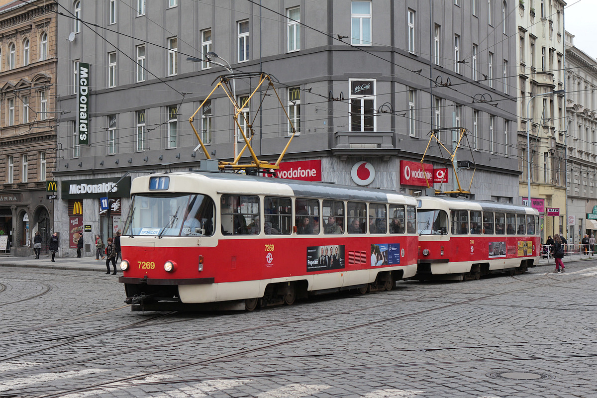 Прага, Tatra T3SUCS № 7269
