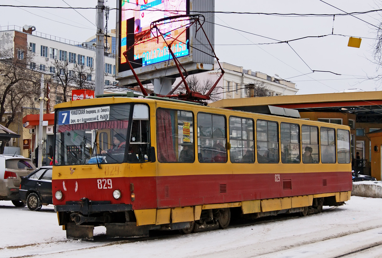 Растоў-на-Доне, Tatra T6B5SU № 829