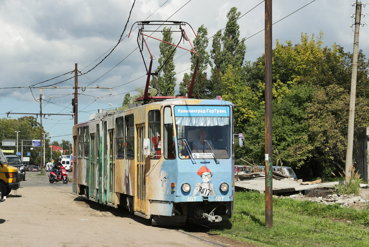 Калининград, Tatra KT4SU № 407