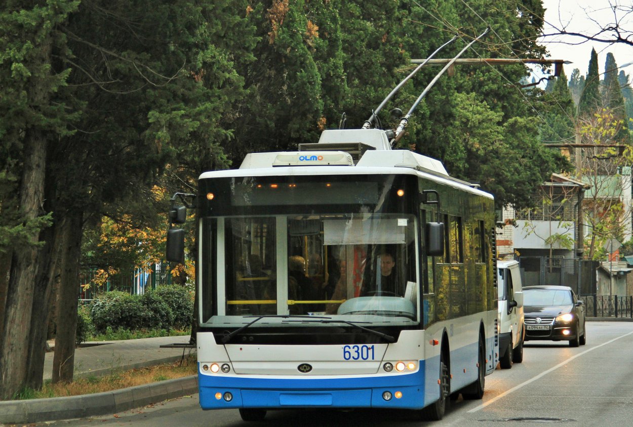 Crimean trolleybus, Bogdan T60111 # 6301