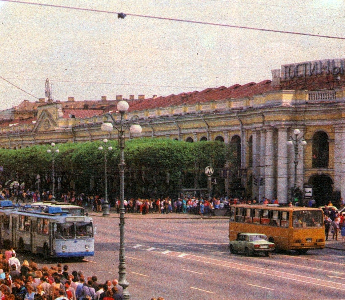 Szentpétervár — Historical trolleybus photos
