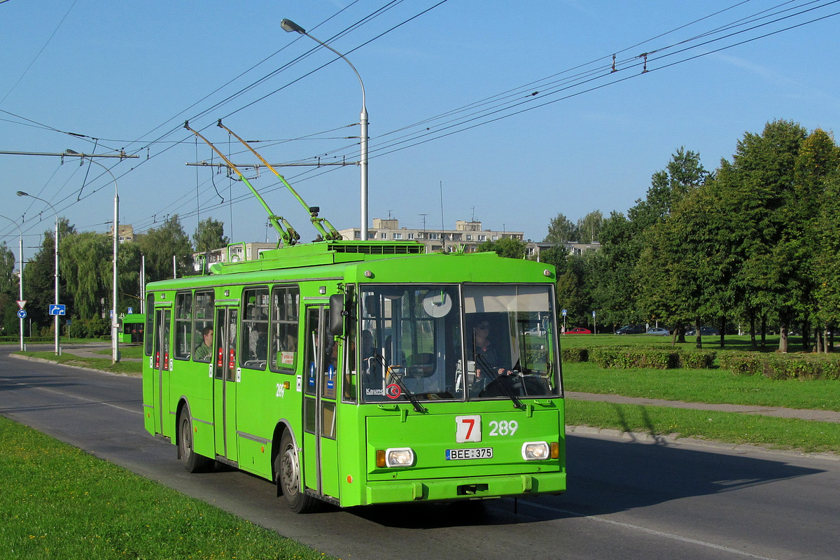Каунас, Škoda 14Tr02/6 № 289