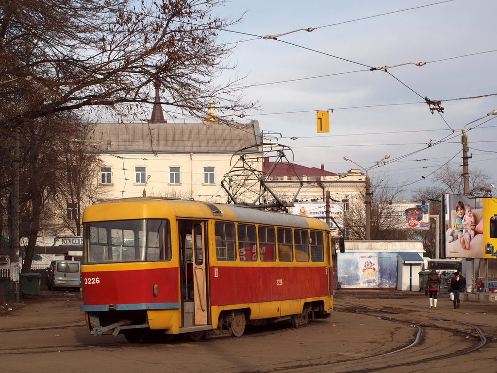Odessa, Tatra T3SU (2-door) # 3226