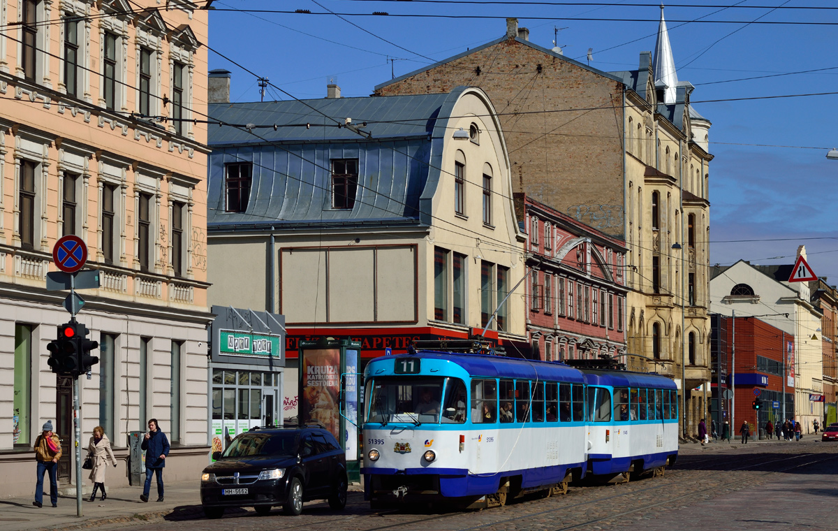 Рига, Tatra T3A № 51395