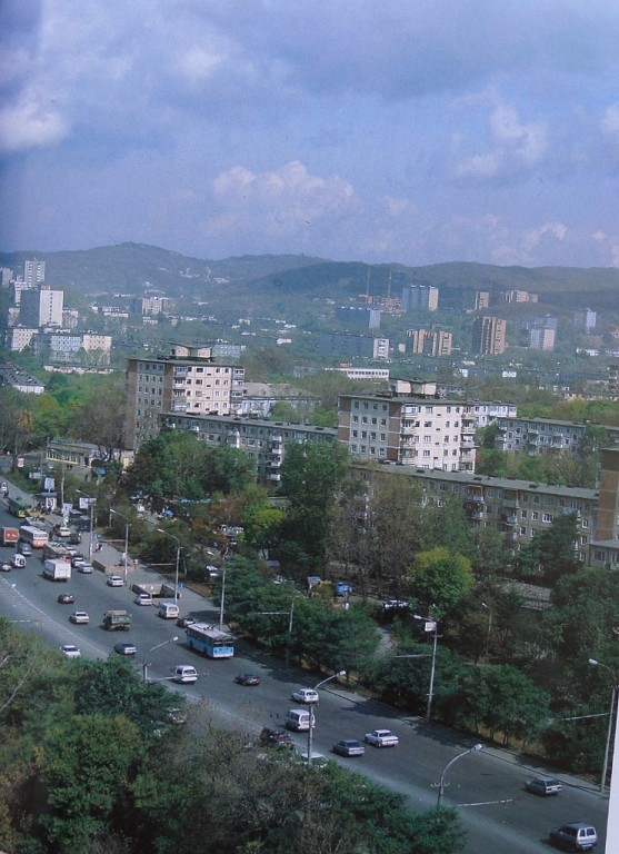 Владивосток — Исторические фотографии — троллейбус