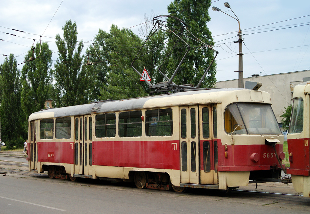 Kyiv, Tatra T3SU № 5657