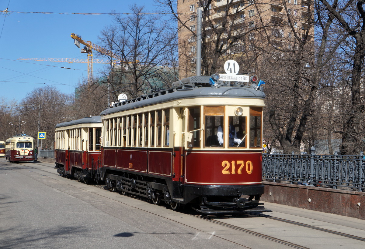 Maskava, KM № 2170; Maskava — Parade to116 years of Moscow tramway on April 11, 2015