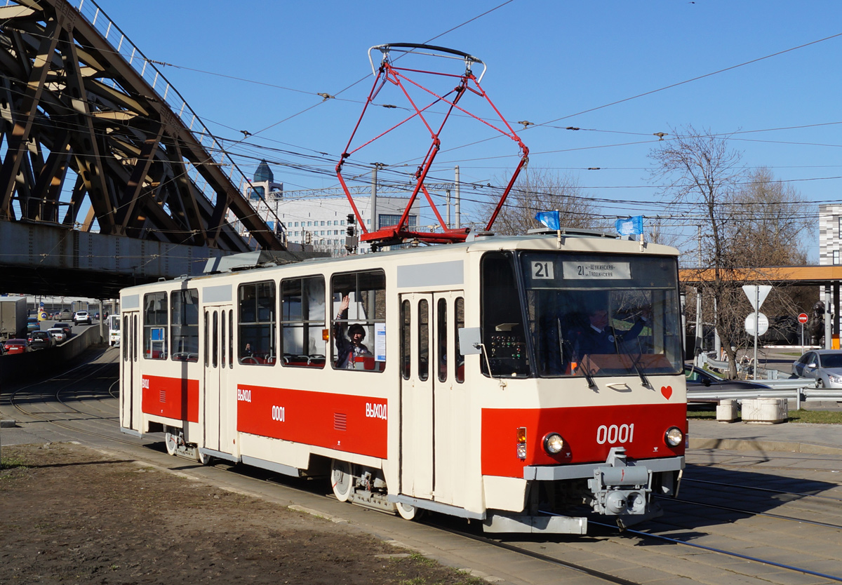 Москва, Tatra T6B5SU № 0001