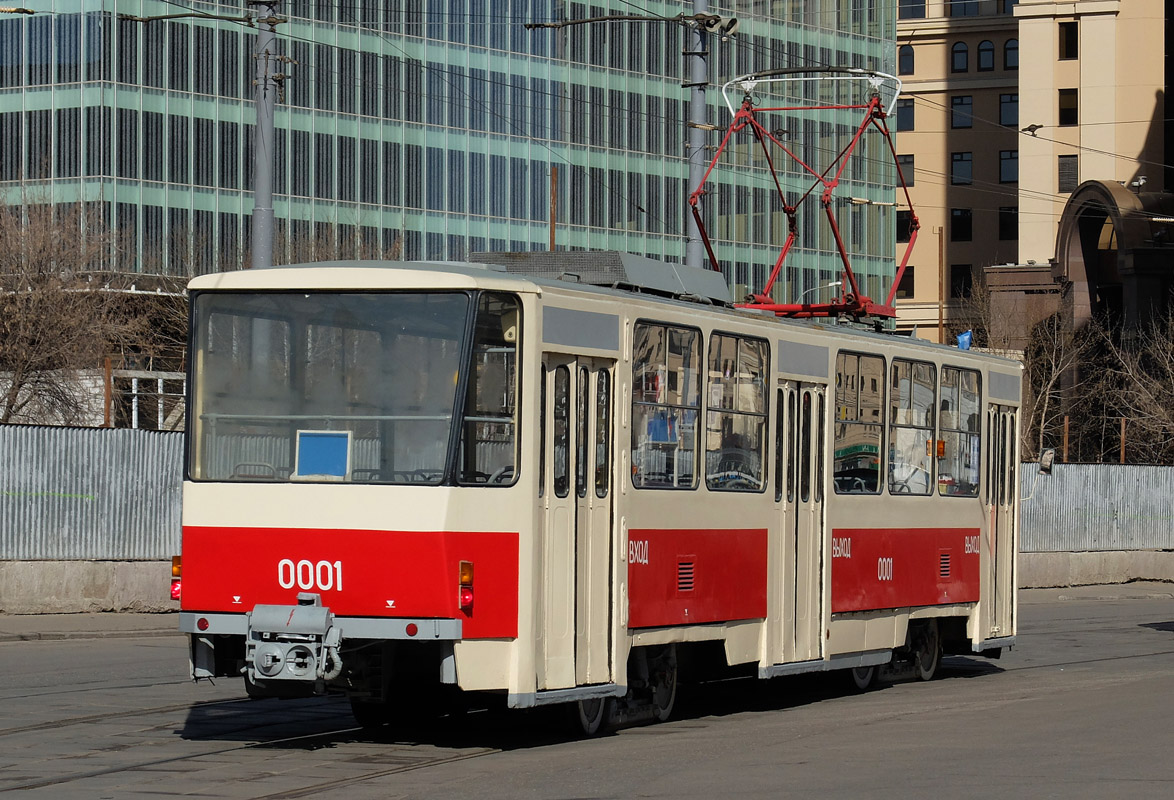 Москва, Tatra T6B5SU № 0001