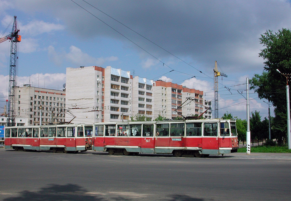 Смоленск, 71-605 (КТМ-5М3) № 156; Смоленск — Исторические фотографии (1992 — 2001 гг.)