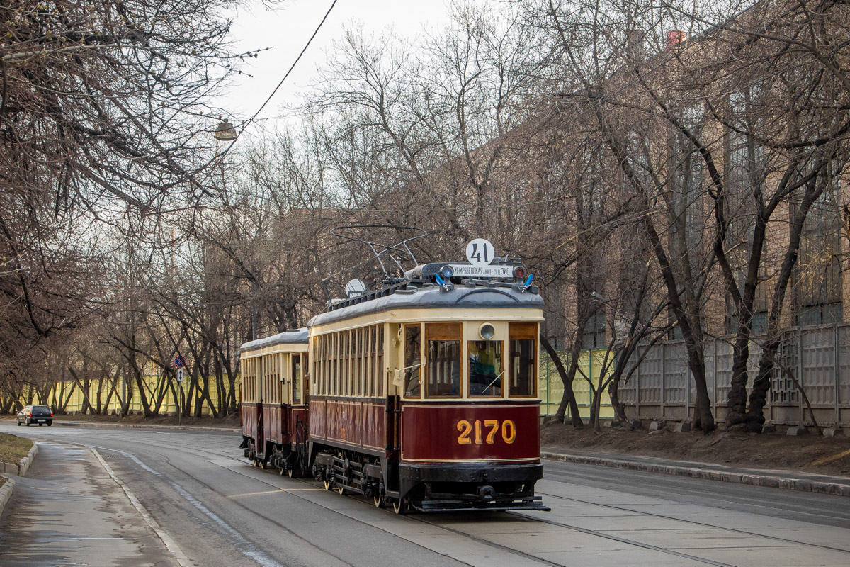 Москва, КМ № 2170; Москва — Парад к 116-летию трамвая 11 апреля 2015