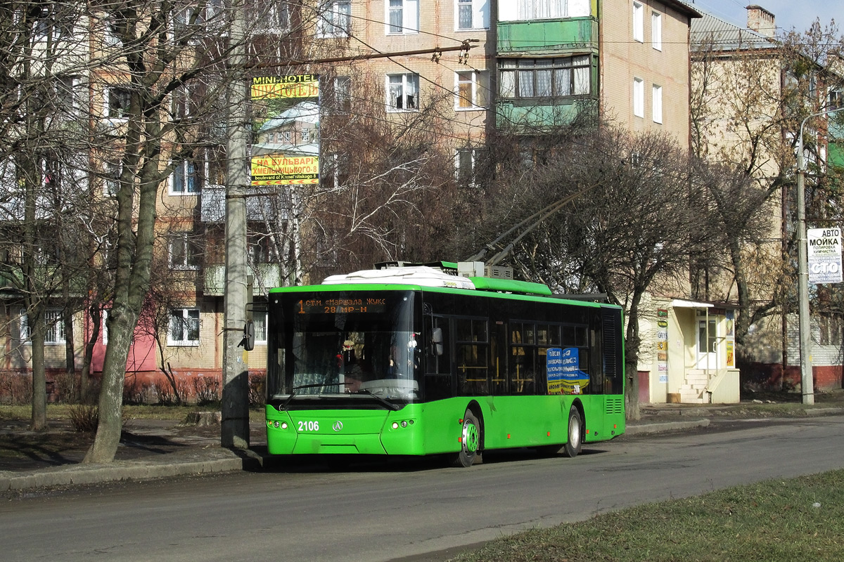Kharkiv, LAZ E183A1 # 2106