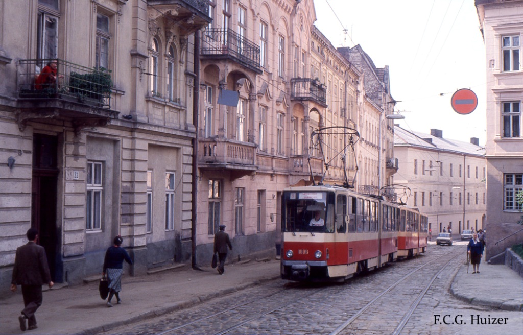 Lviv, Tatra KT4SU № 1086