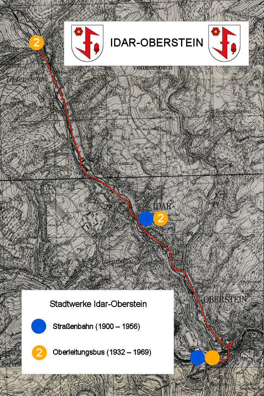 Идар-Оберштайн — Схемы