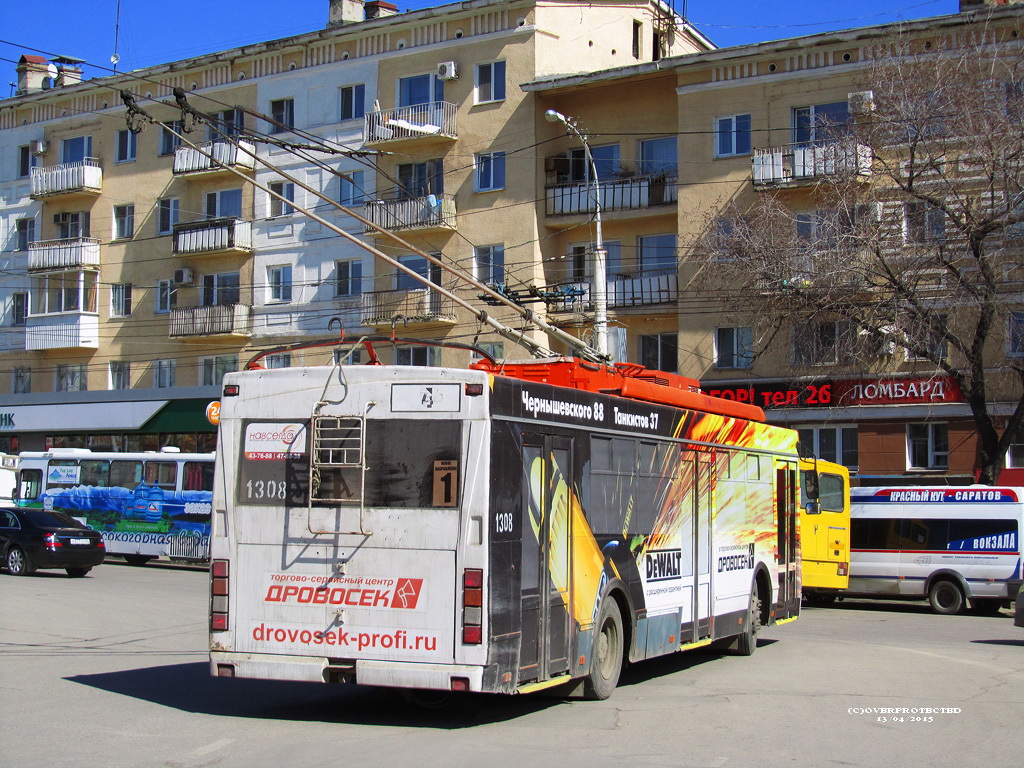 Saratov, Trolza-5275.06 “Optima” nr. 1308