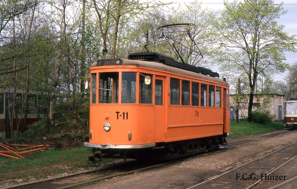 Tallinn, Trammitrust 2-axle motor car — T-11