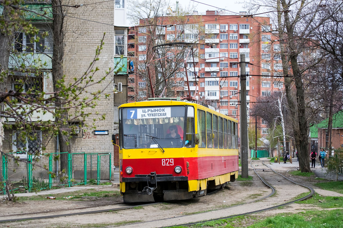Rostov-na-Donu, Tatra T6B5SU č. 829
