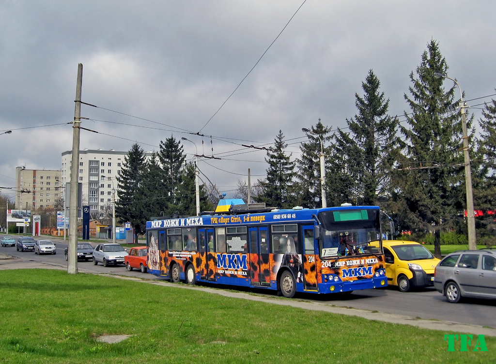 Lutsk, Bogdan E231 č. 204; Lutsk — Memorial Sunday, routes to Harazdzha