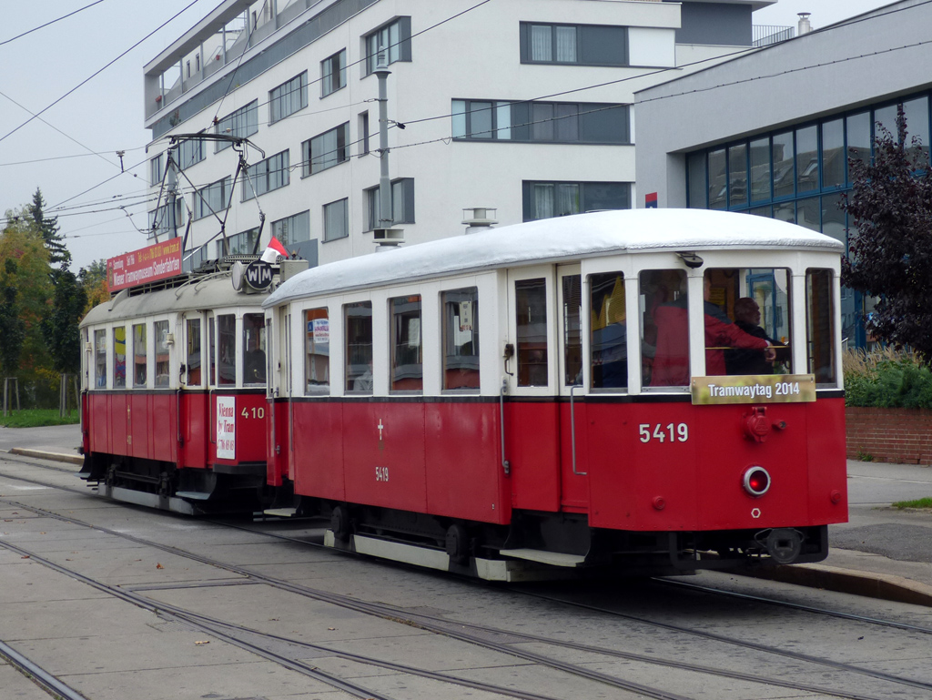 Вена, Graz Type  m3 № 5419; Вена — Tramwaytag 2014