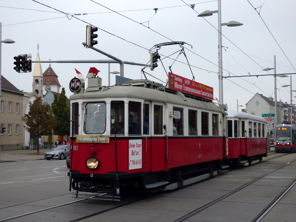 Вена, Lohner Type M № 4101; Вена — Tramwaytag 2014