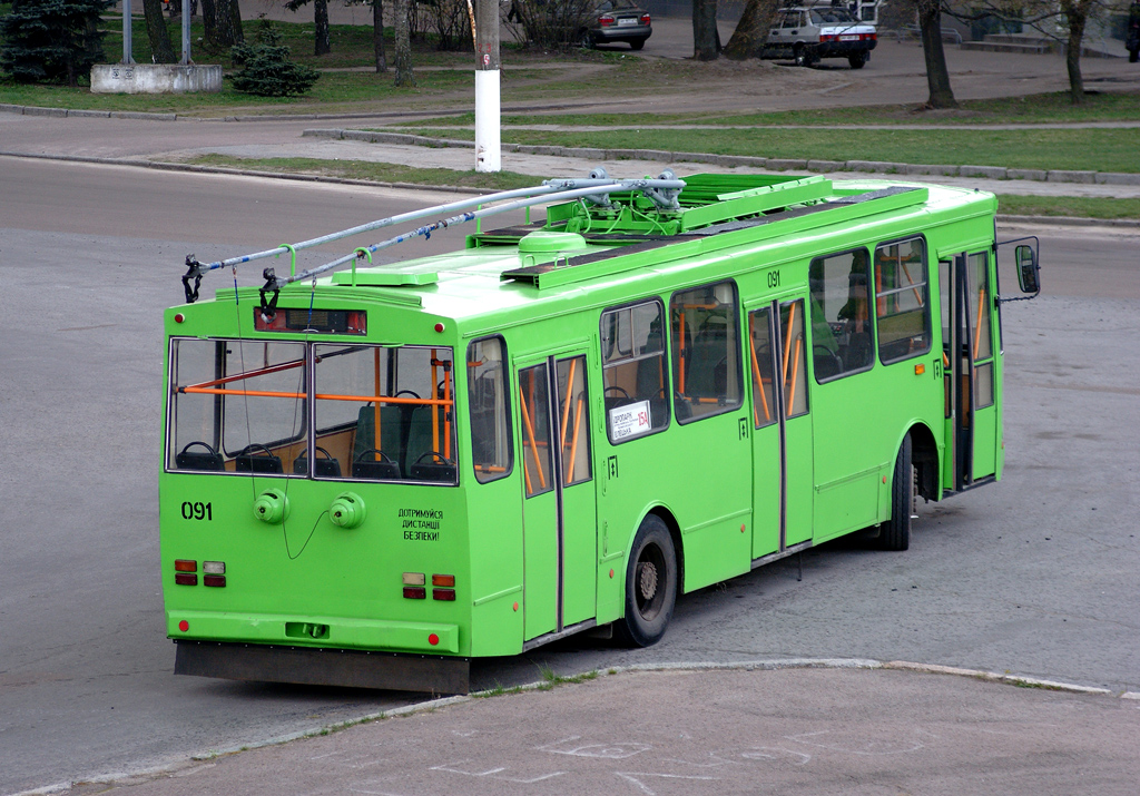 Житомир, Škoda 14Tr02/6 № 091